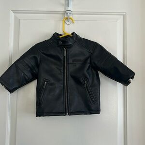 Kenneth Cole vegan leather jacket size 6/9m